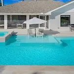 Spacious Pool Home Near Beach With Backyard Oasis