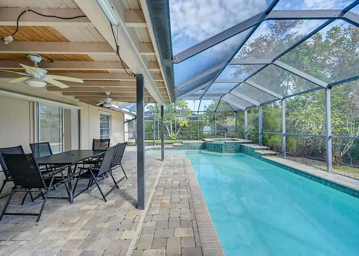 3 Mi To Naples Botanical Garden Home With Hot Tub!