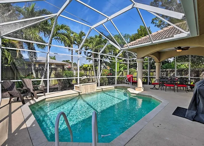 Naples Home With Private Heated Saltwater Poolandlanai