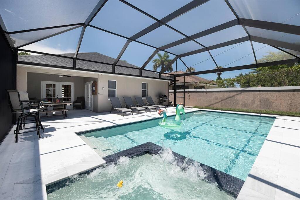 With Salt Water Pool * Naples