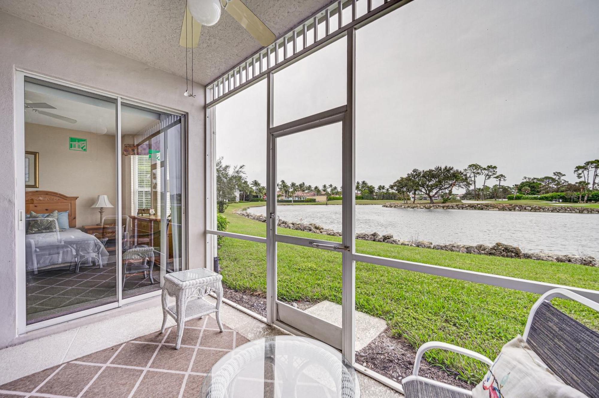 Apartment With Pond Views And Patio - Near Golf!