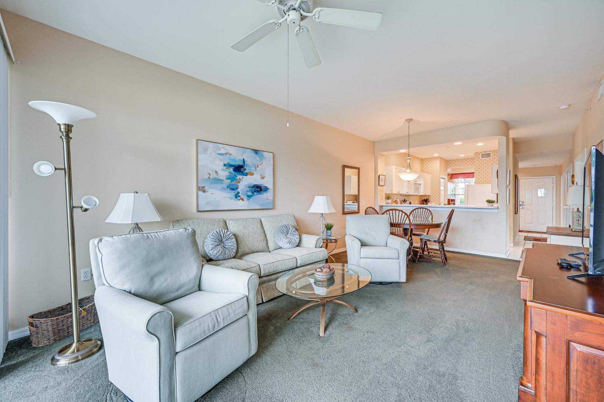 With Pond Views And Patio - Near Golf! *