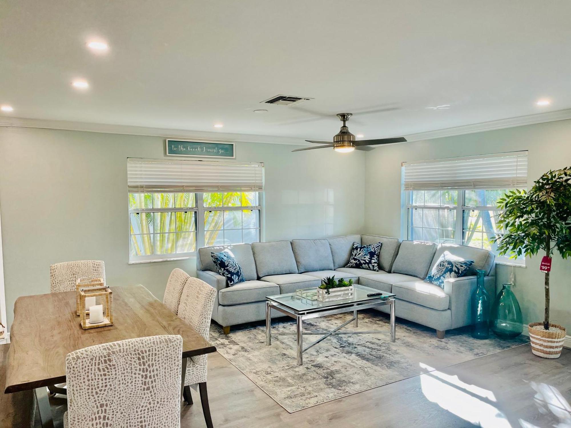 Recently Renovated House With Fenced In Yard