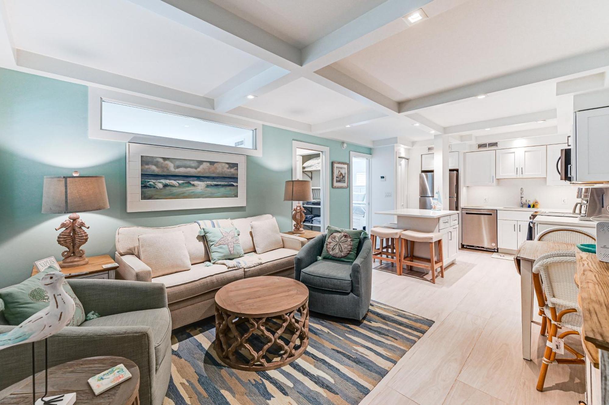 Coastal Downtown - Walk To The Beach! *