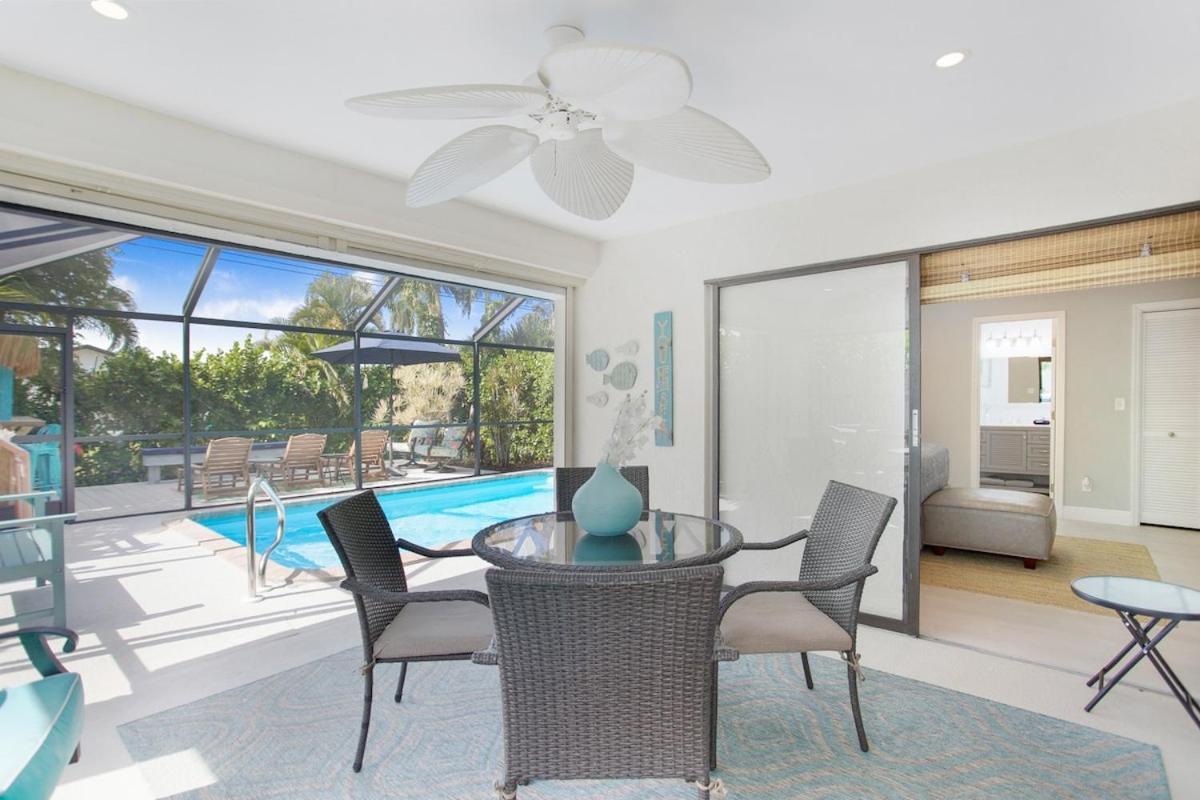 Beachy Haven 3 Bed 2bath Heated Pool Tiki Bar Sleep 6 Holiday home