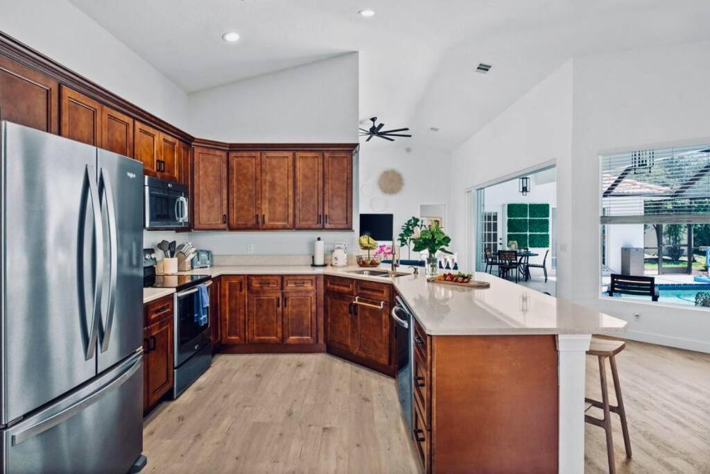 Tranquil Beachy Boho Pool Home, 5mi Beach, 4 Bedroom 3 Bath