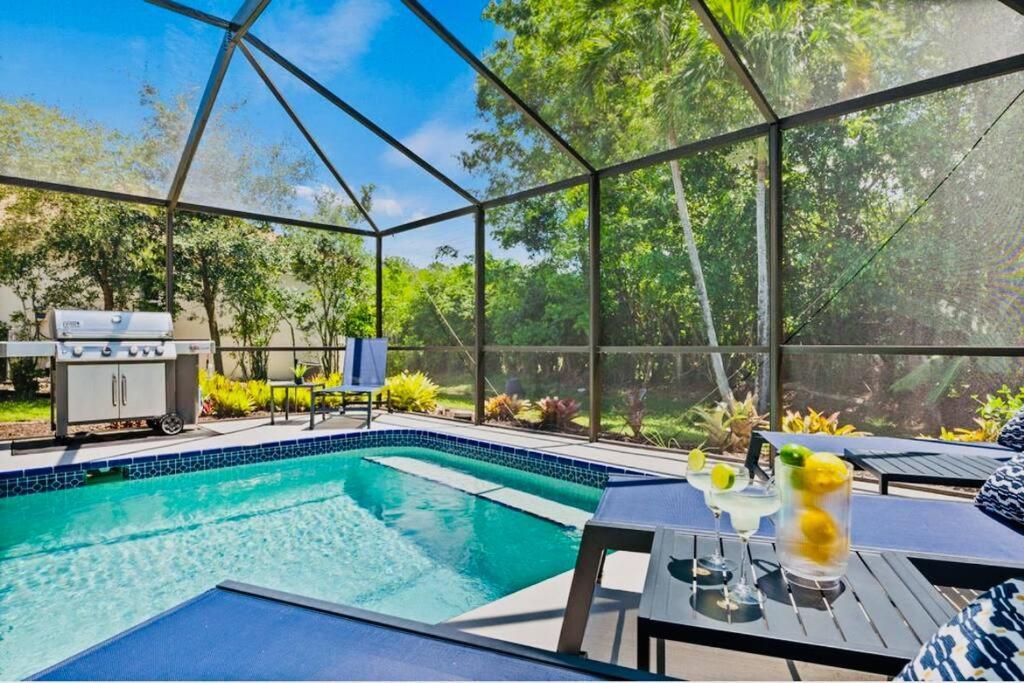 Tranquil Beachy Boho Pool Home, 5mi Beach, 4 Bedroom 3 Bath