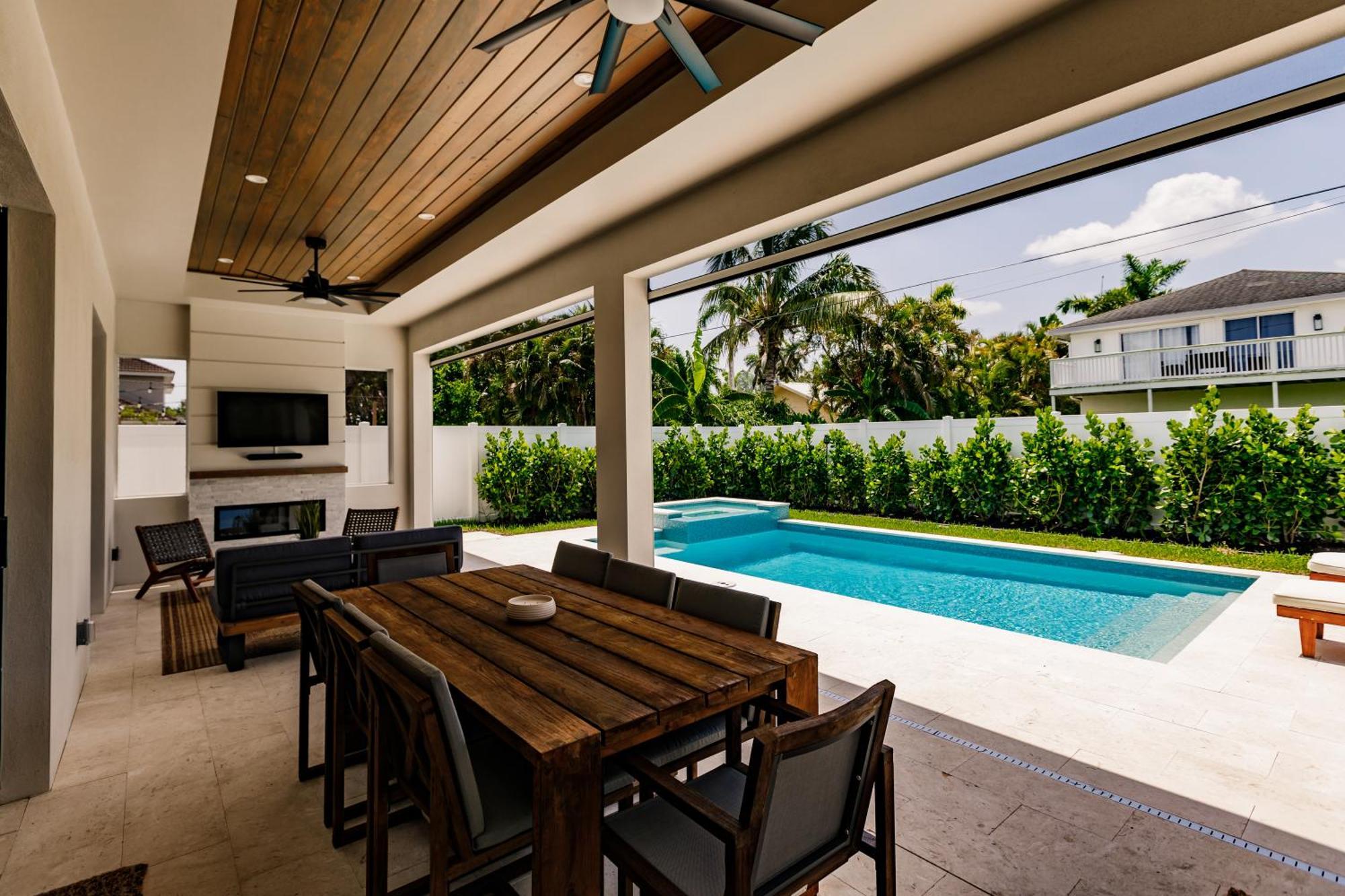Luxury Orange Blossom Oasis 4-3 Tiki Bar Naples