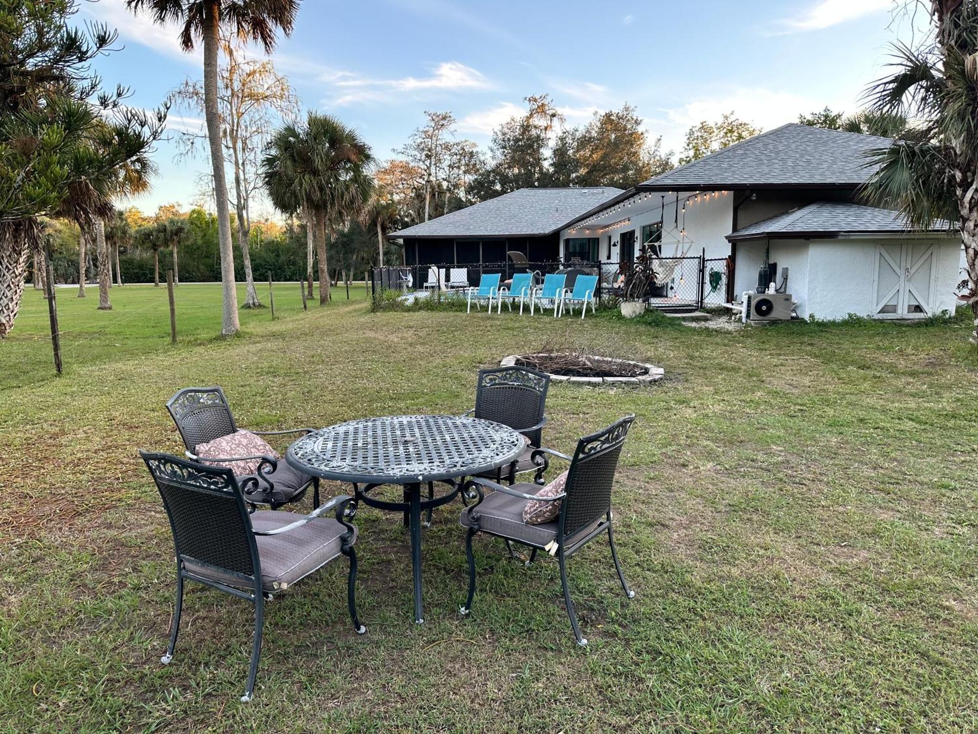 Vacation Pool In The Woods. Naples