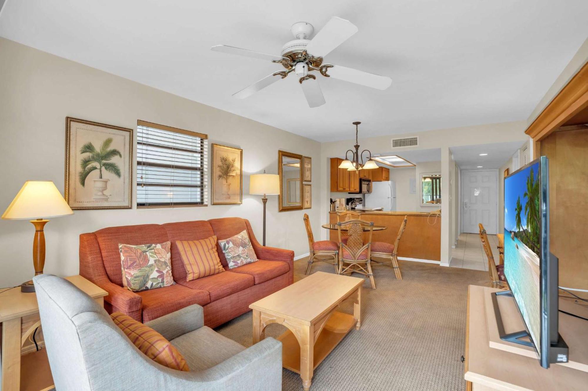 End Unit With Views From Lanai
