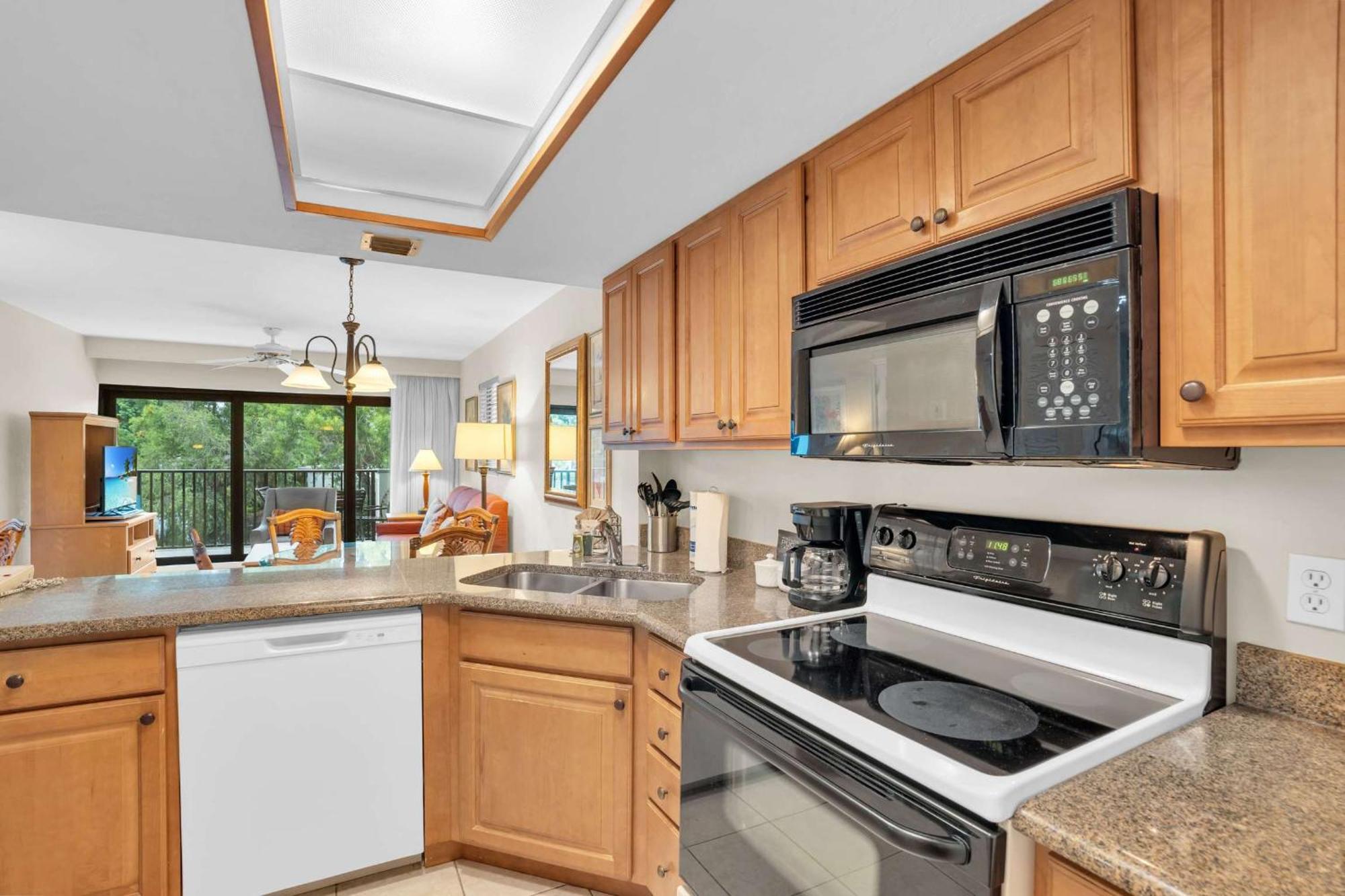 End Unit With Views From Lanai