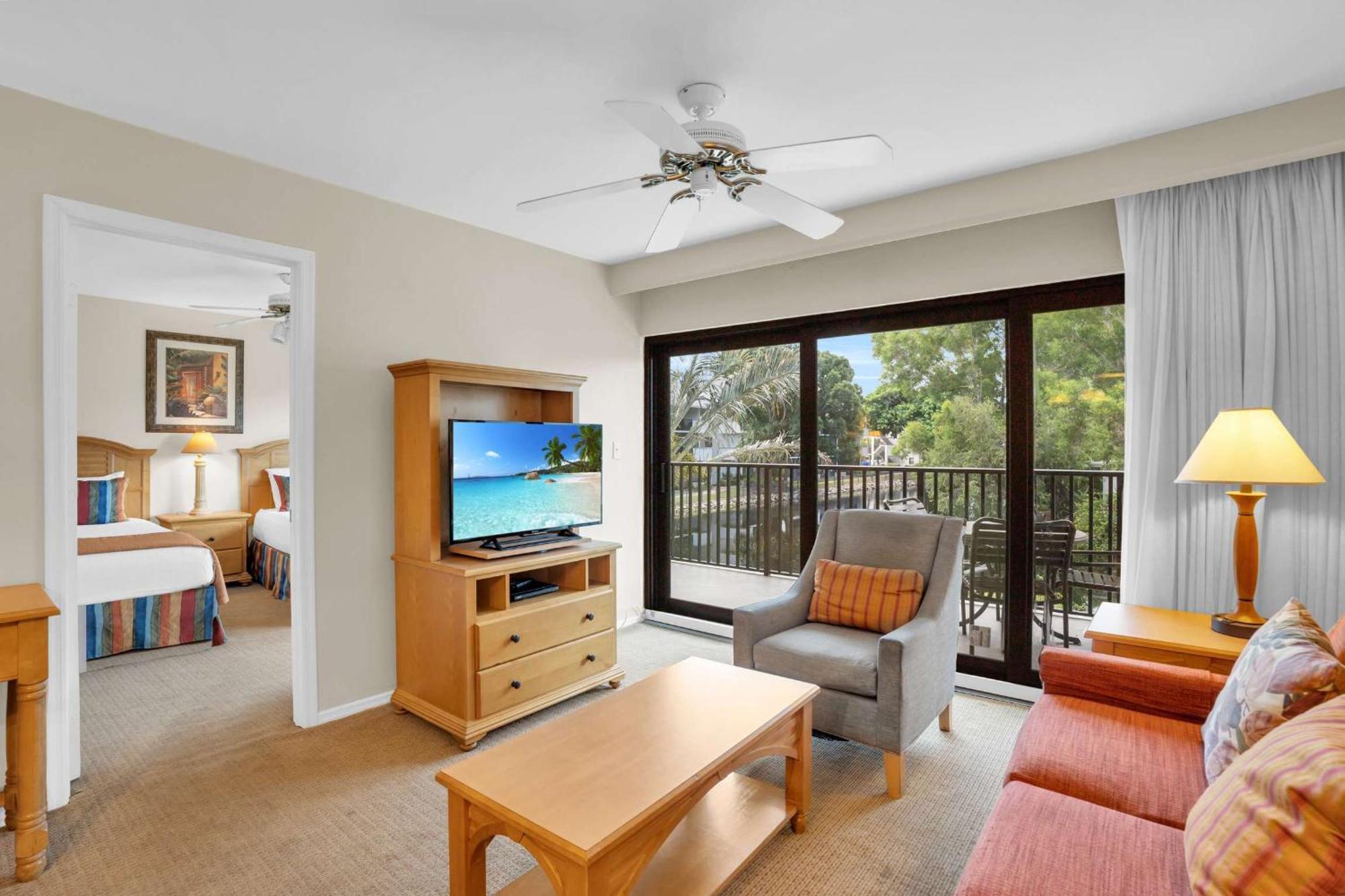 End Unit With Views From Lanai