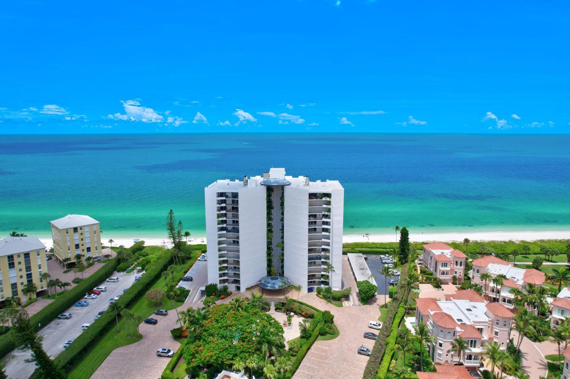 8th Floor Horizon House With Direct Access And Gulf Views *