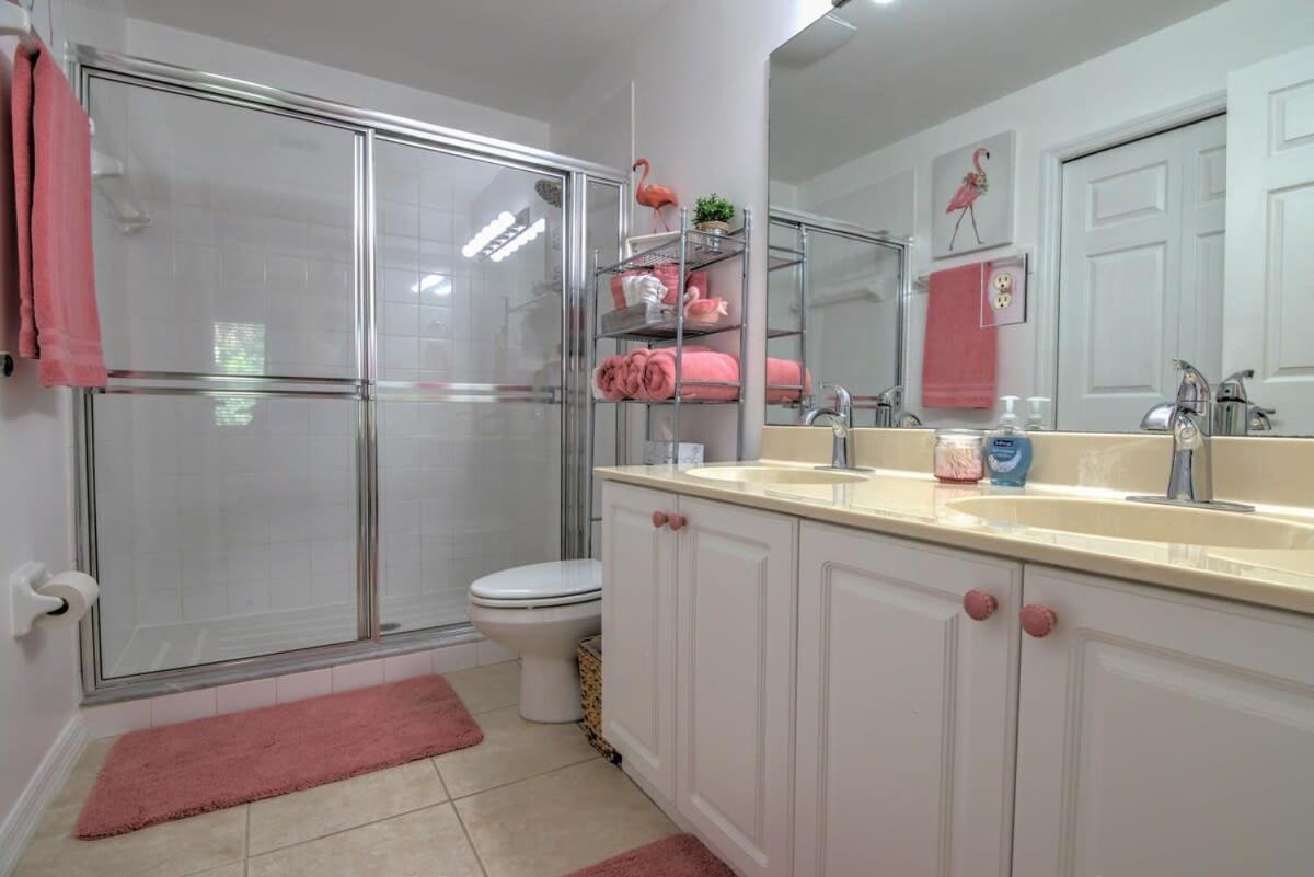 Sunny Coral Falls With Vibrant Tropical Colors Naples