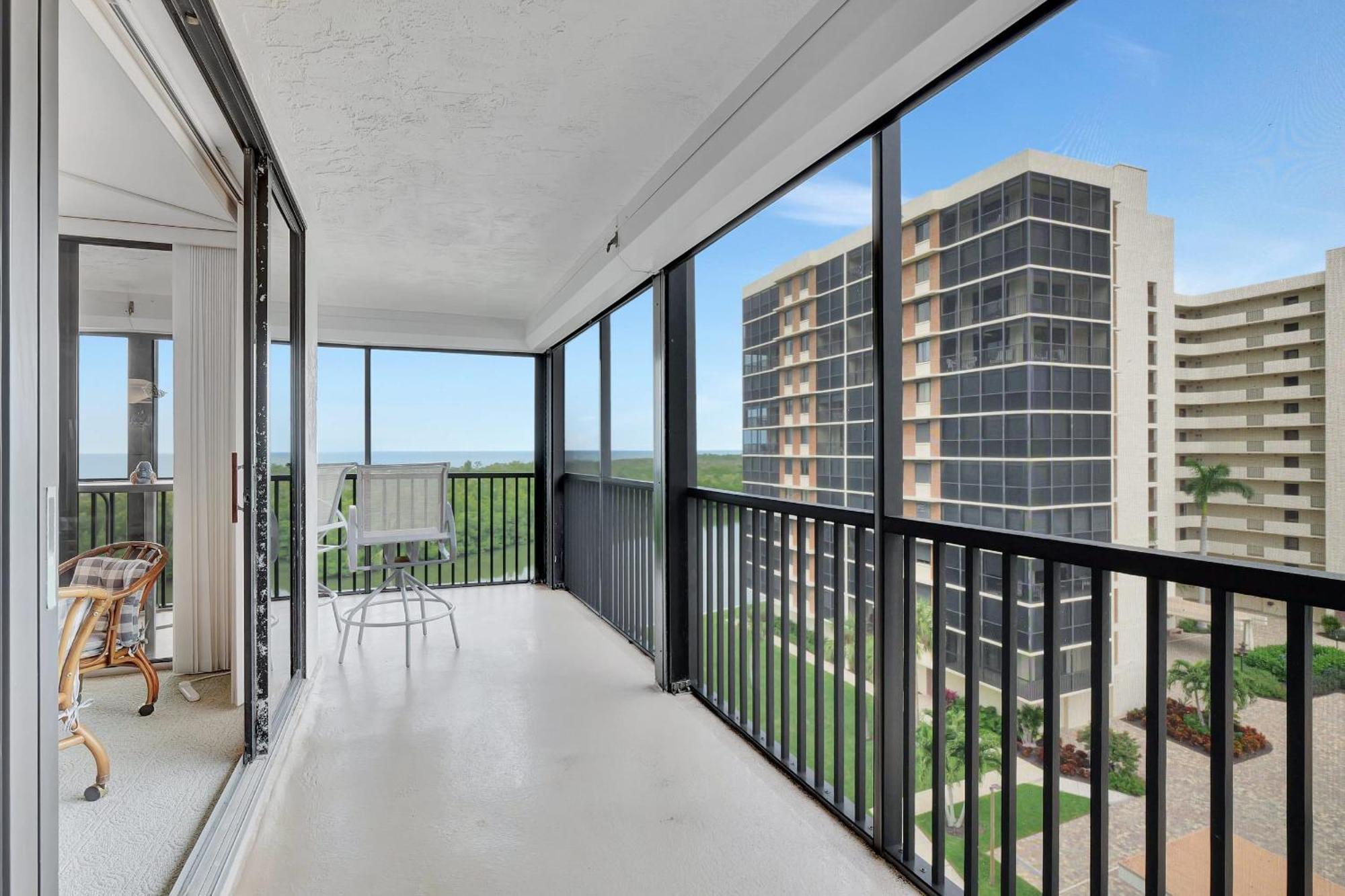 6th Floor End Unit -bay Side -with Gulf Views And Walk To Vanderbilt *