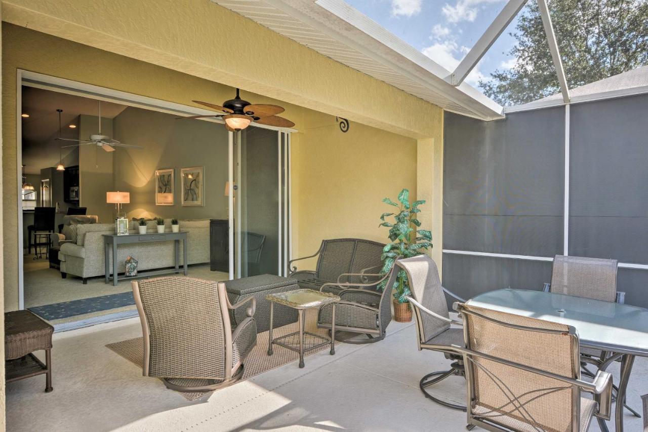 Villa With Lanai And Pond View 5 Mi To Beach!