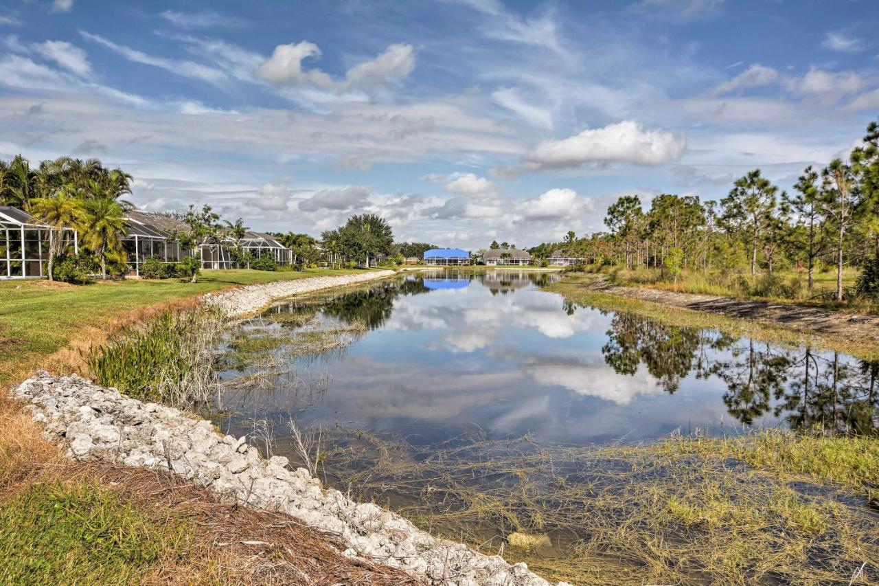 Villa With Lanai And Pond View 5 Mi To Beach!
