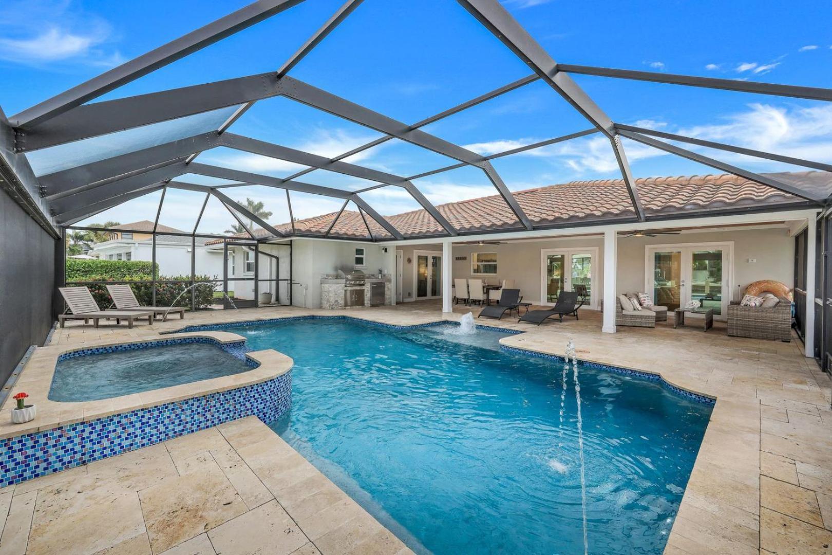 Holiday home Sunsation On The Water! - Walk To Vanderbilt Beach! Salt Water Pool! *